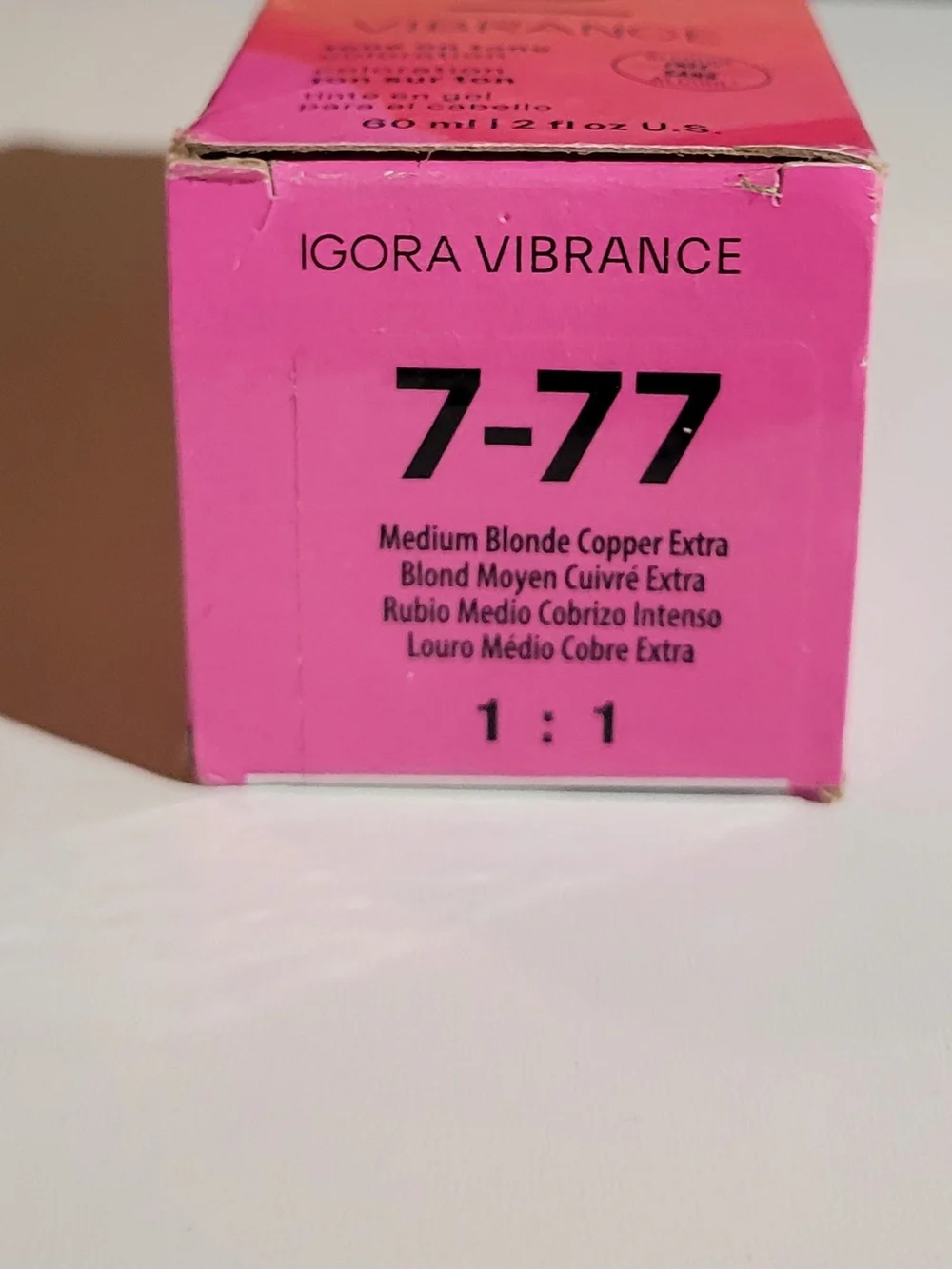 Schwarzkopf IGORA Vibrance Tone on Tone 7-77